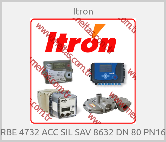 Itron-RBE 4732 ACC SIL SAV 8632 DN 80 PN16