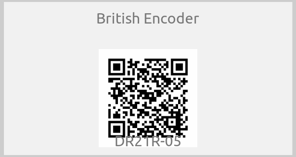 British Encoder - DR21R-05