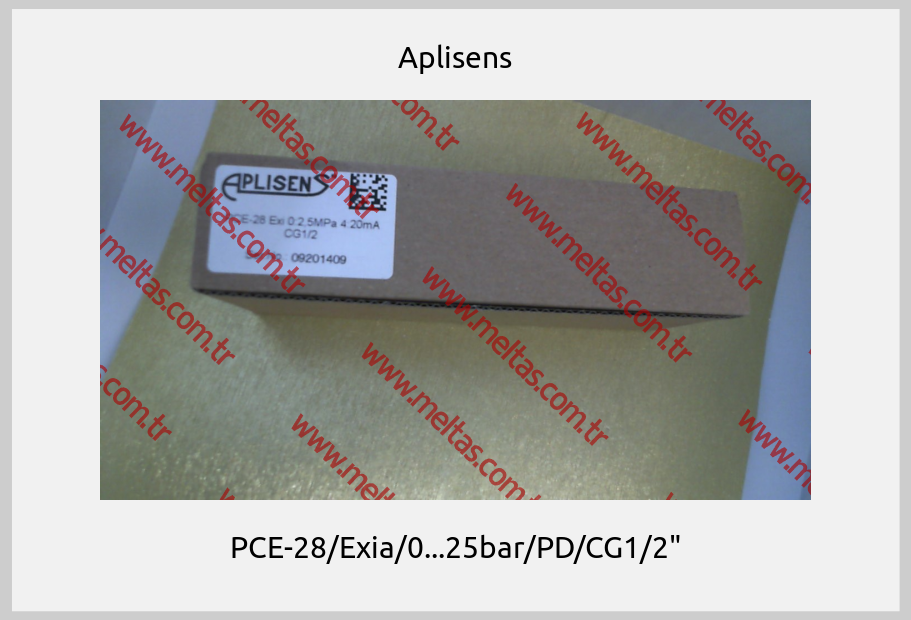 Aplisens - PCE-28/Exia/0...25bar/PD/CG1/2"