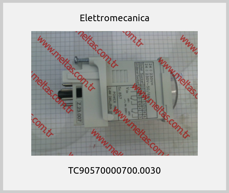 Elettromecanica - TC90570000700.0030