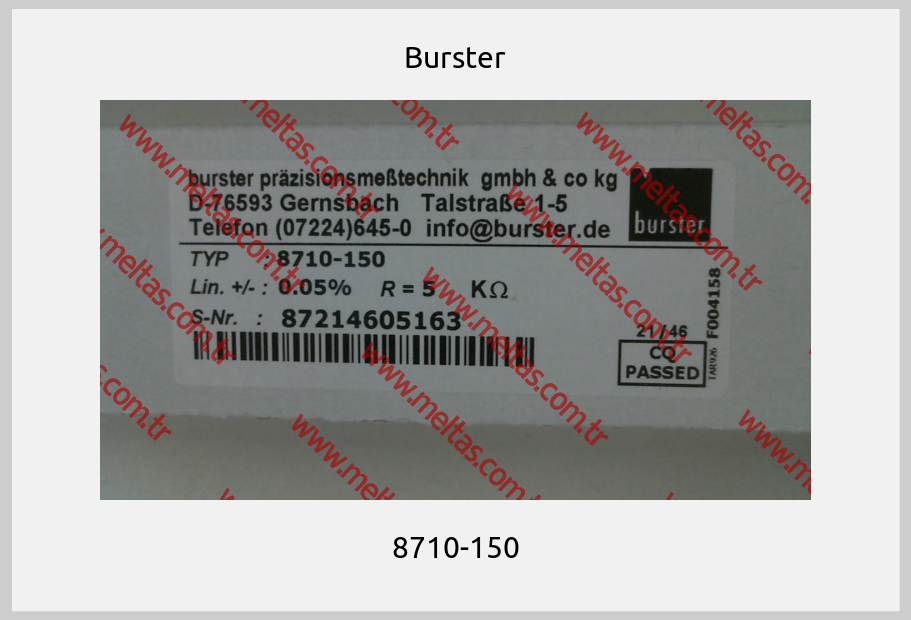 Burster - 8710-150