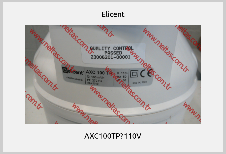 Elicent - AXC100TP　110V