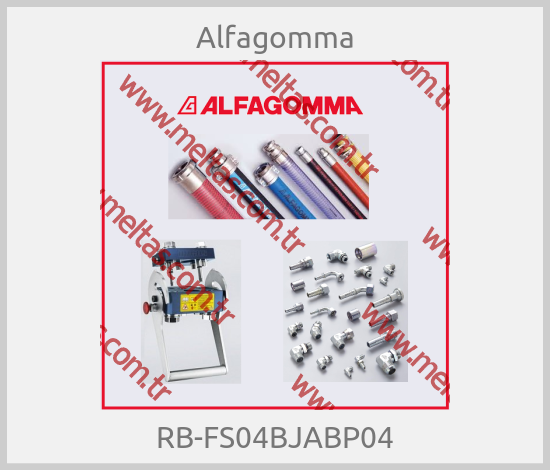 Alfagomma - RB-FS04BJABP04