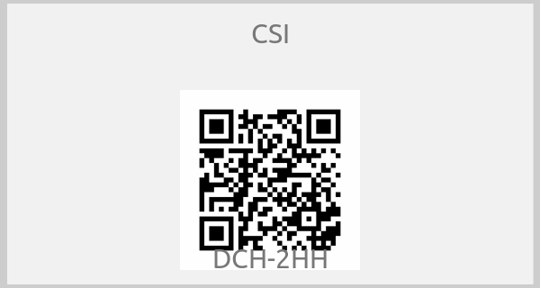 CSI - DCH-2HH