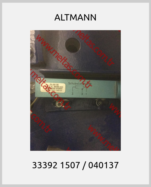 ALTMANN - 33392 1507 / 040137