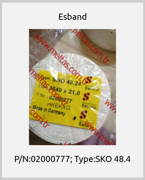 Esband - P/N:02000777; Type:SKO 48.4