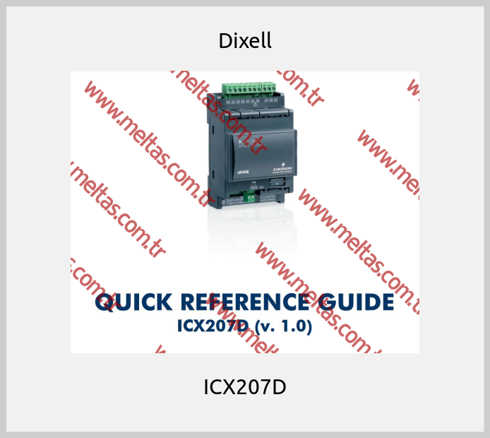 Dixell - ICX207D