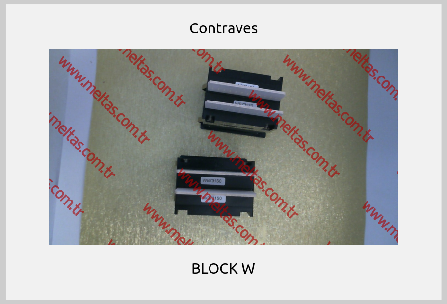 Contraves - BLOCK W