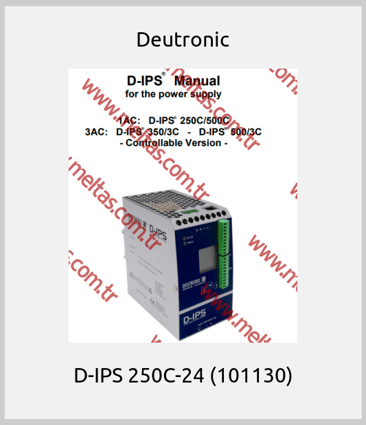 Deutronic - D-IPS 250C-24 (101130)