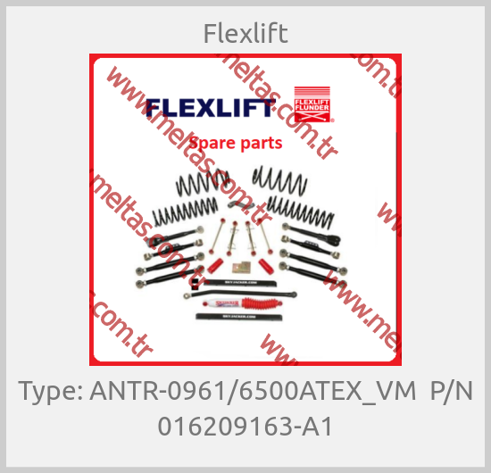 Flexlift - Type: ANTR-0961/6500ATEX_VM  P/N 016209163-A1