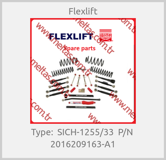 Flexlift - Type:  SICH-1255/33  P/N  2016209163-A1