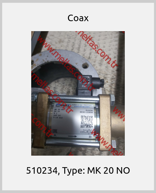 Coax - 510234, Type: MK 20 NO