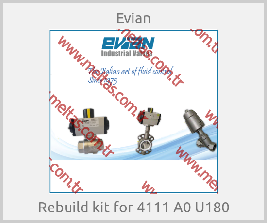 Evian - Rebuild kit for 4111 A0 U180