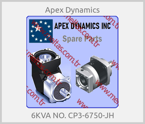 Apex Dynamics-6KVA NO. CP3-6750-JH