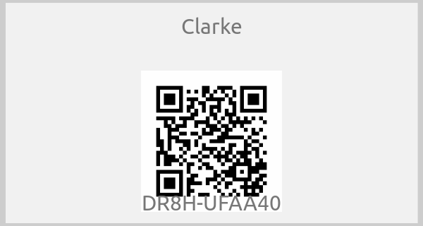 Clarke - DR8H-UFAA40
