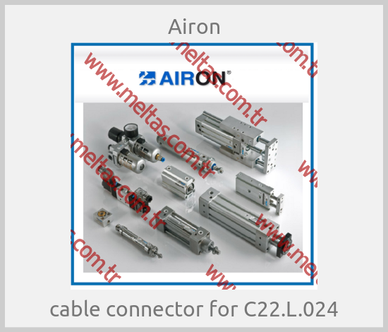 Airon - cable connector for C22.L.024