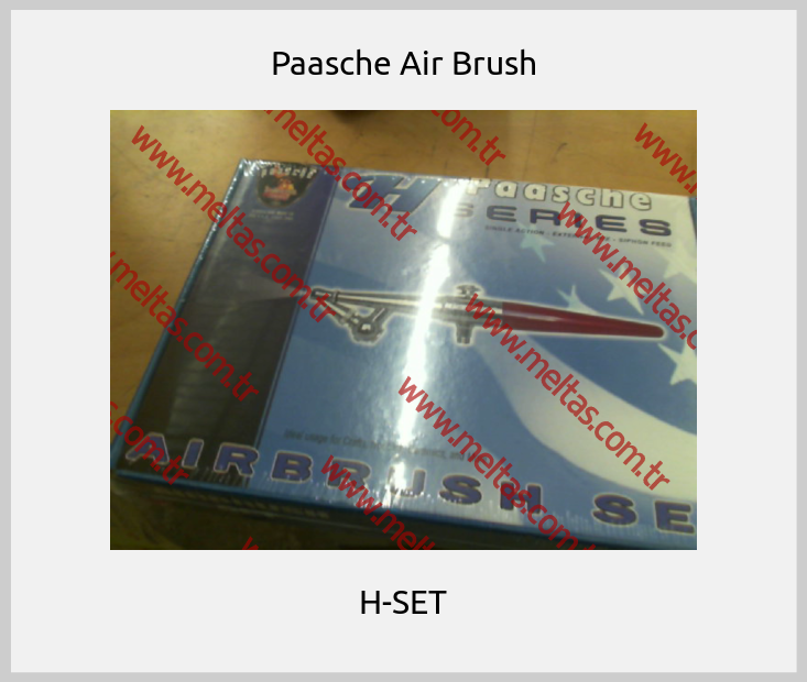 Paasche Air Brush-H-SET
