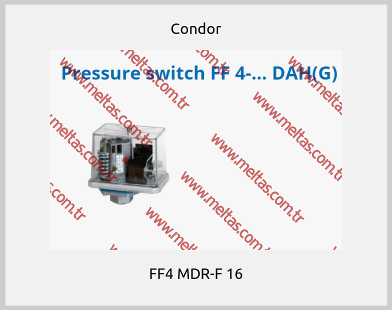 Condor - FF4 MDR-F 16