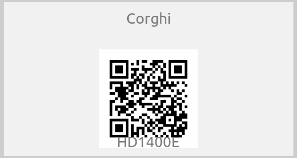 Corghi - HD1400E