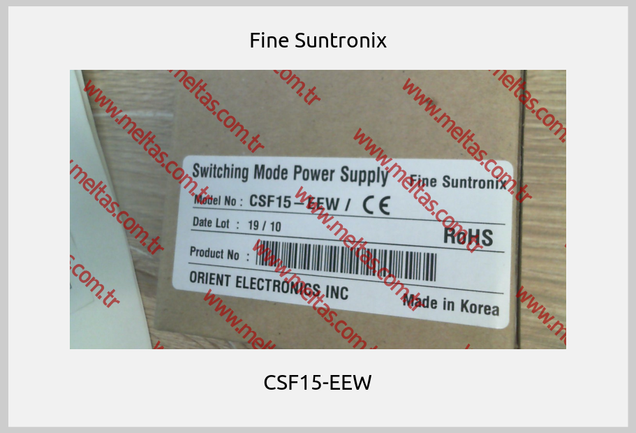 Fine Suntronix - CSF15-EEW