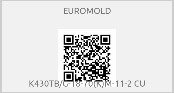 EUROMOLD - K430TB/G-18-70(K)M-11-2 CU