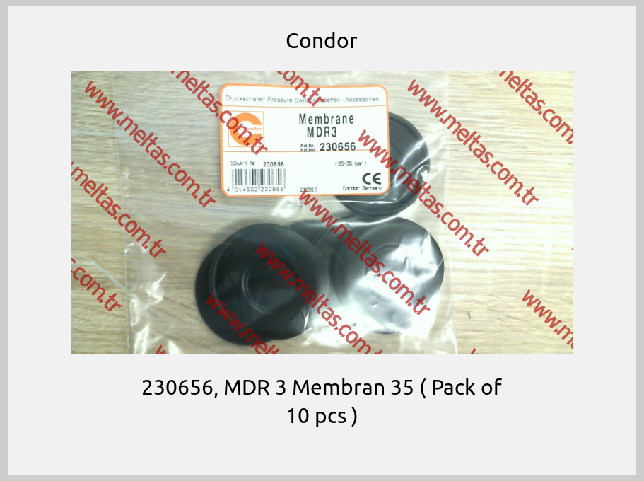 Condor - 230656, MDR 3 Membran 35 ( Pack of 10 pcs )
