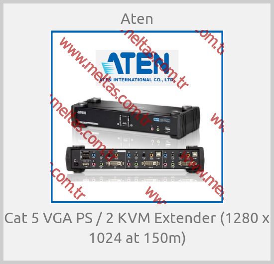 Aten - Cat 5 VGA PS / 2 KVM Extender (1280 x 1024 at 150m)