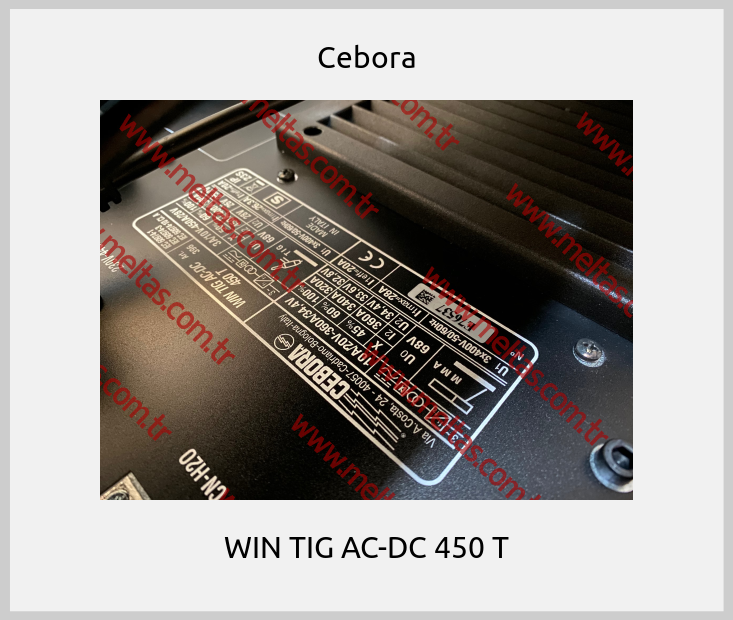Cebora - WIN TIG AC-DC 450 T