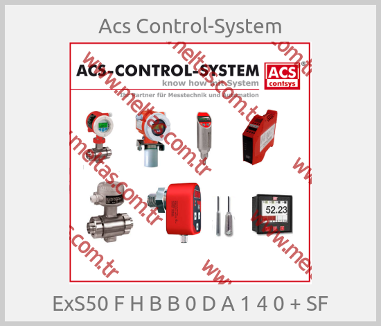 Acs Control-System - ExS50 F H B B 0 D A 1 4 0 + SF