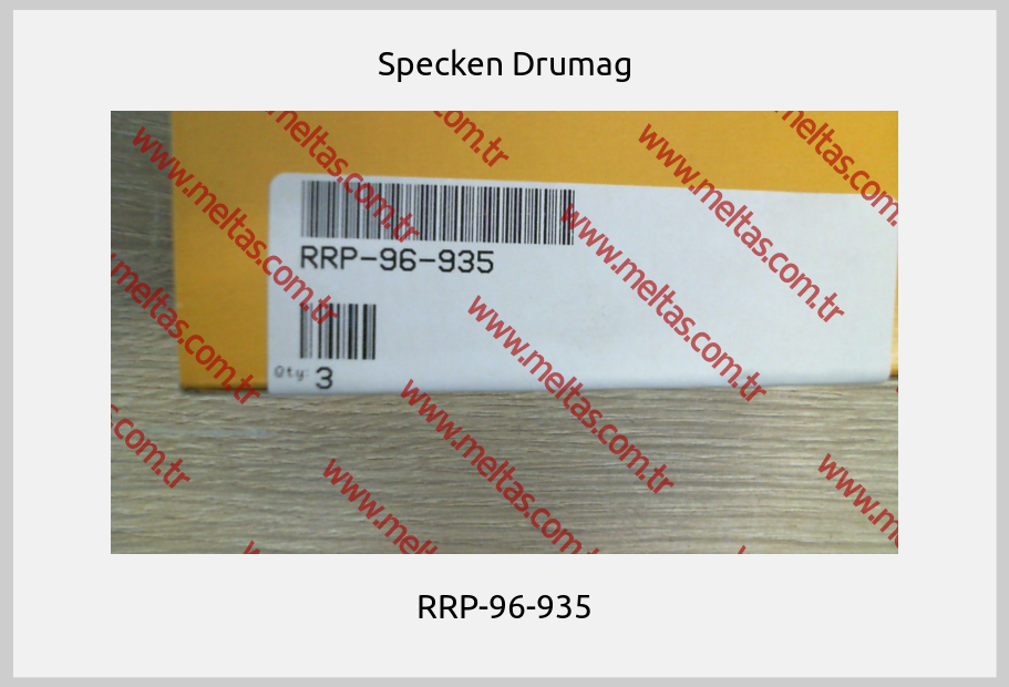 Specken Drumag - RRP-96-935