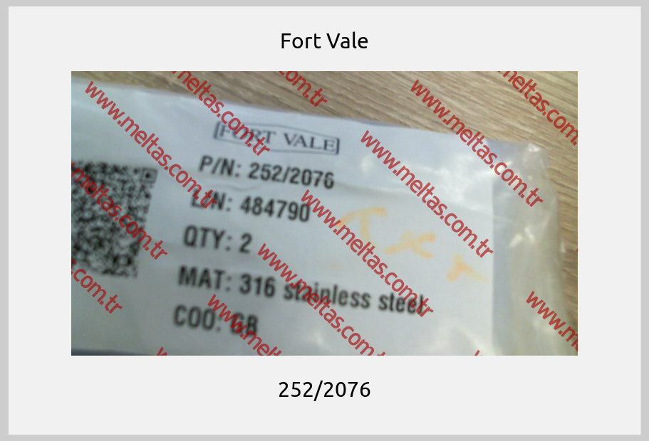 Fort Vale - 252/2076