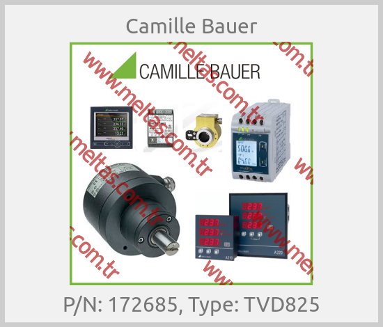 Camille Bauer - P/N: 172685, Type: TVD825