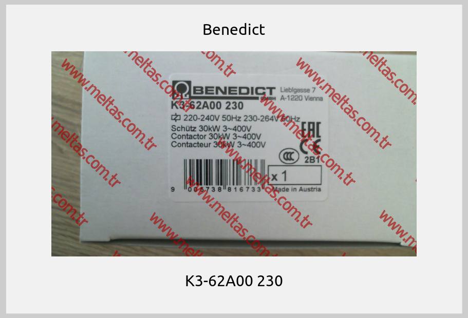 Benedict - K3-62A00 230