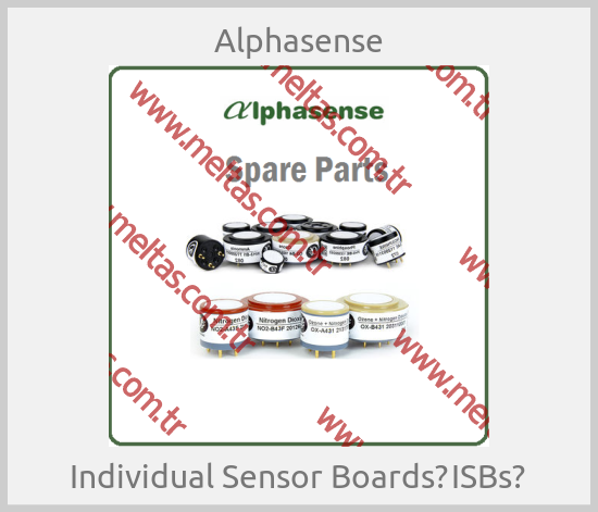 Alphasense - Individual Sensor Boards（ISBs）