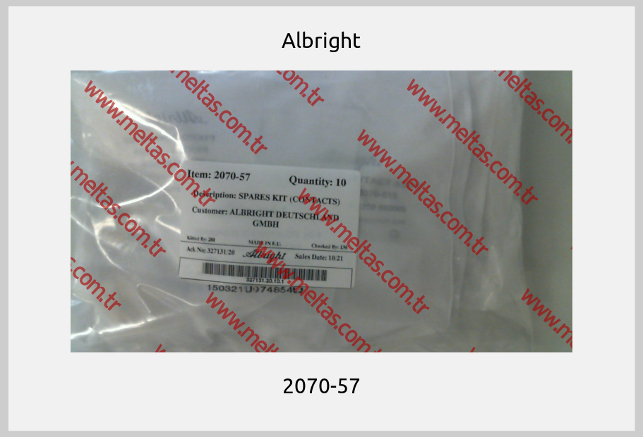 Albright - 2070-57