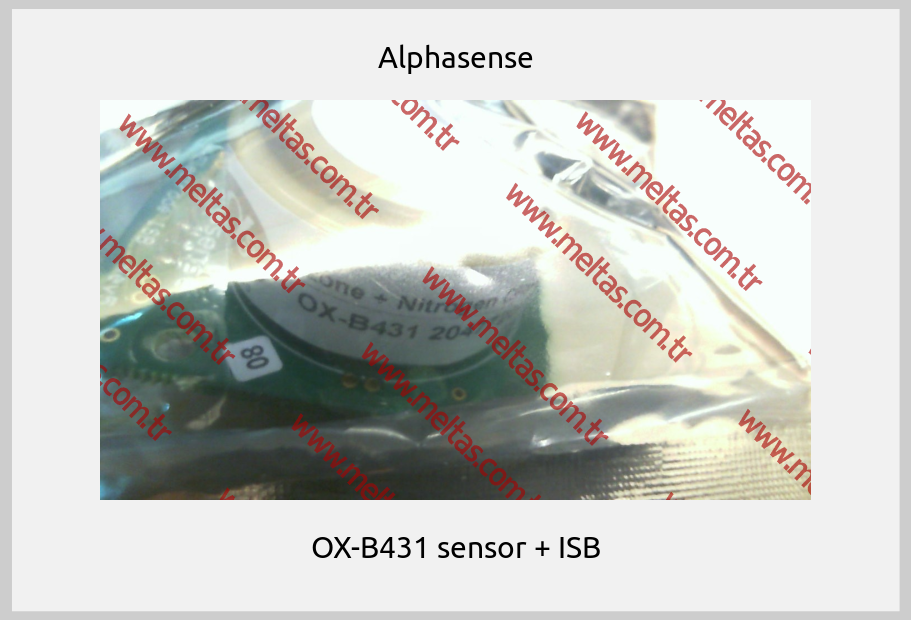 Alphasense - OX-B431 sensor + ISB