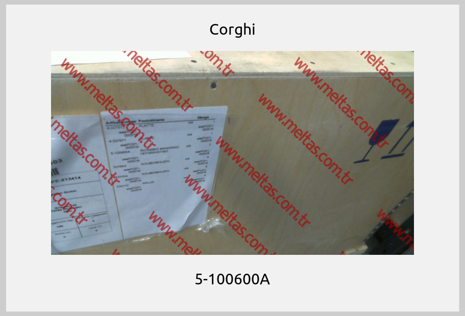 Corghi - 5-100600A