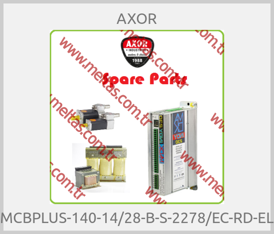 AXOR - MCBPLUS-140-14/28-B-S-2278/EC-RD-EL