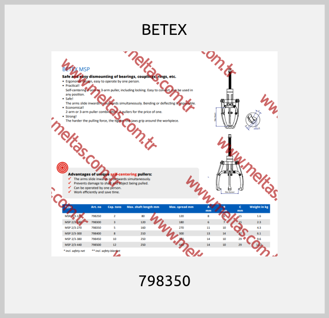 BETEX - 798350