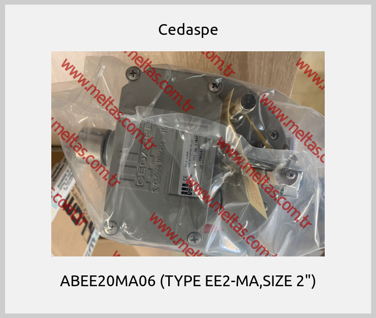 Cedaspe - ABEE20MA06 (TYPE EE2-MA,SIZE 2")