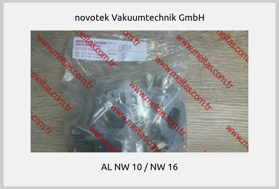 novotek Vakuumtechnik GmbH - AL NW 10 / NW 16
