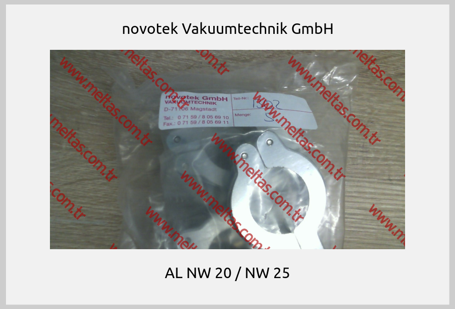 novotek Vakuumtechnik GmbH - AL NW 20 / NW 25