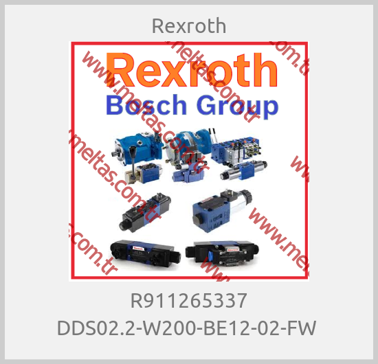 Rexroth - R911265337 DDS02.2-W200-BE12-02-FW 