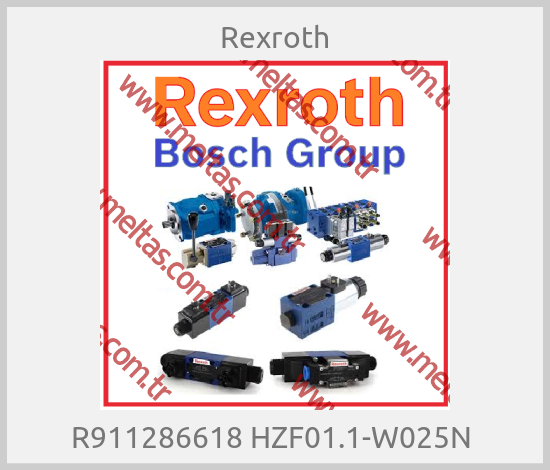 Rexroth-R911286618 HZF01.1-W025N 
