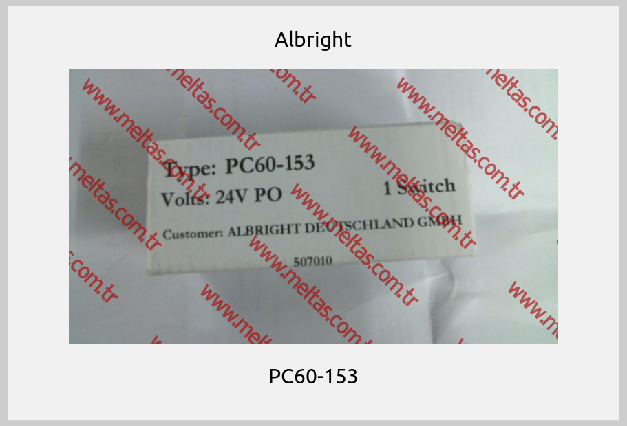 Albright - PC60-153