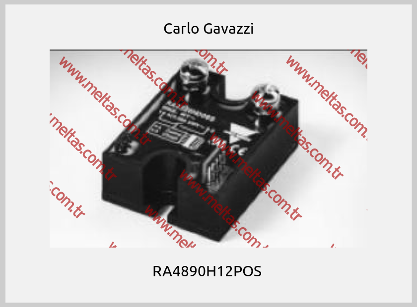 Carlo Gavazzi - RA4890H12POS 