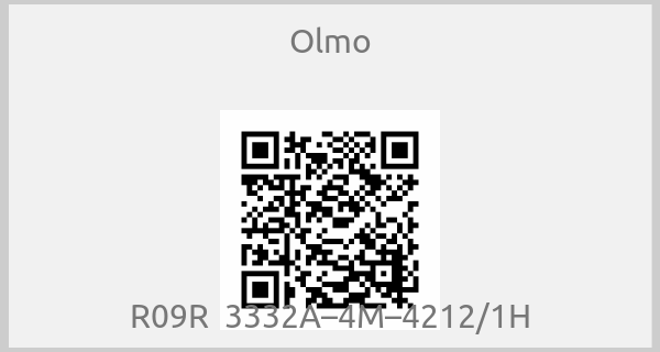 Olmo - R09R  3332A–4M–4212/1H