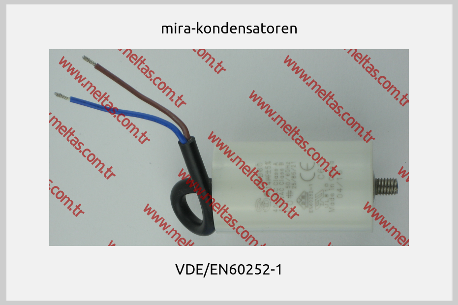 mira-kondensatoren - VDE/EN60252-1