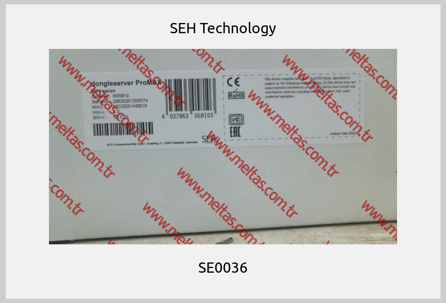SEH Technology - SE0036