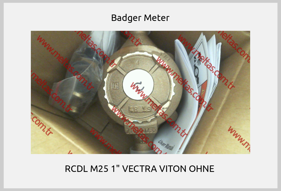 Badger Meter - RCDL M25 1" VECTRA VITON OHNE 